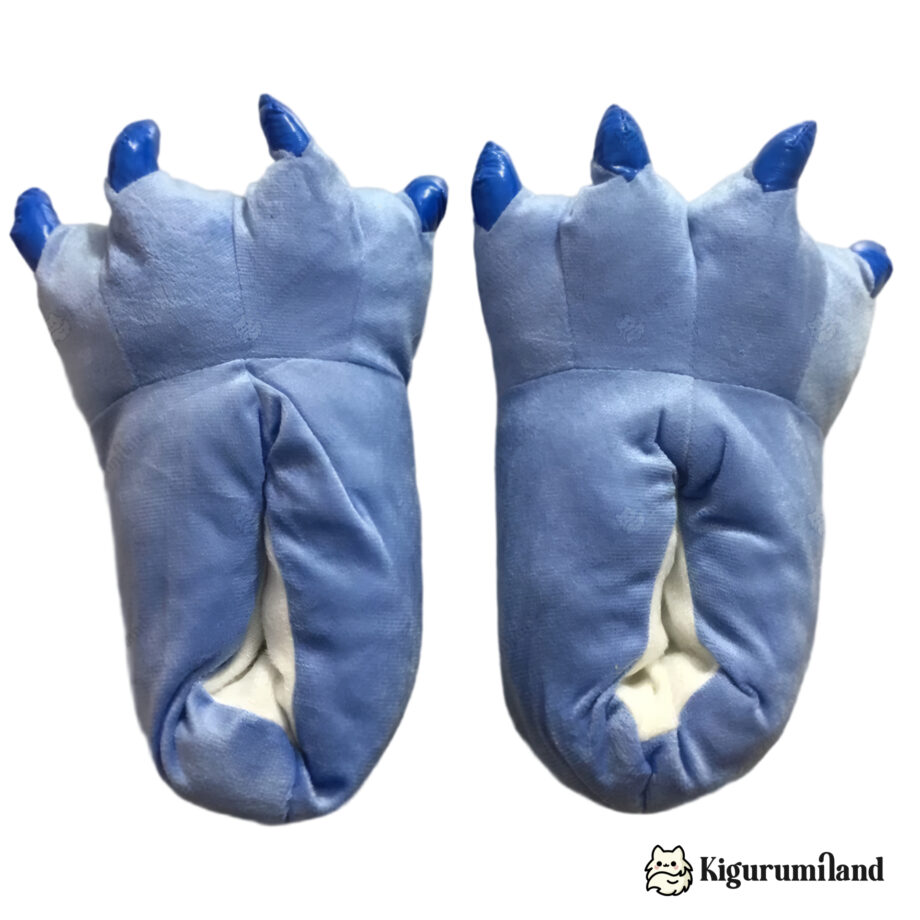 chaussons kigurumi bleu