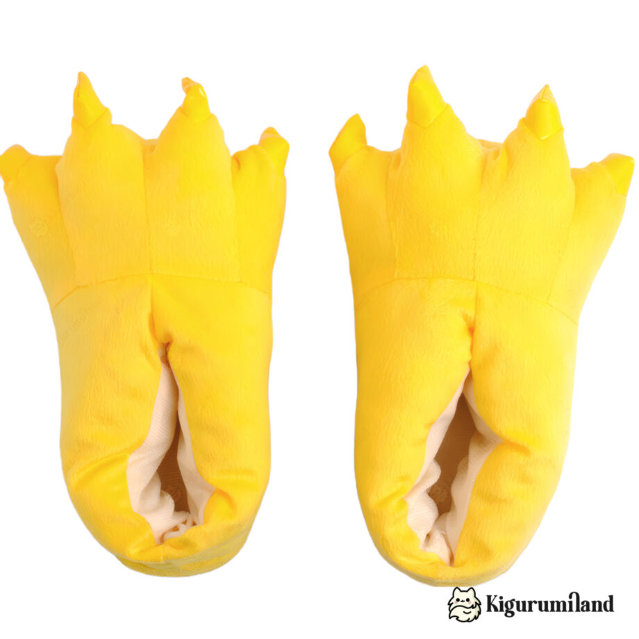 chaussons kigurumi jaune