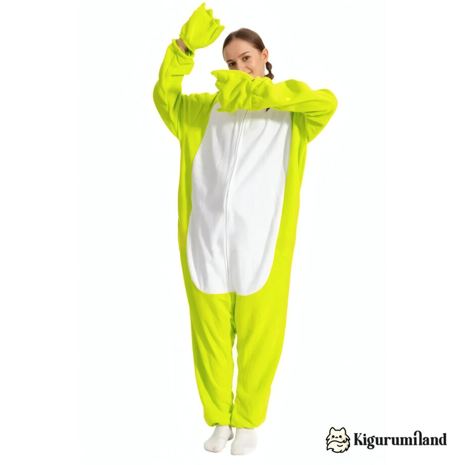 kigurumi grenouille femme face sans capuche casual