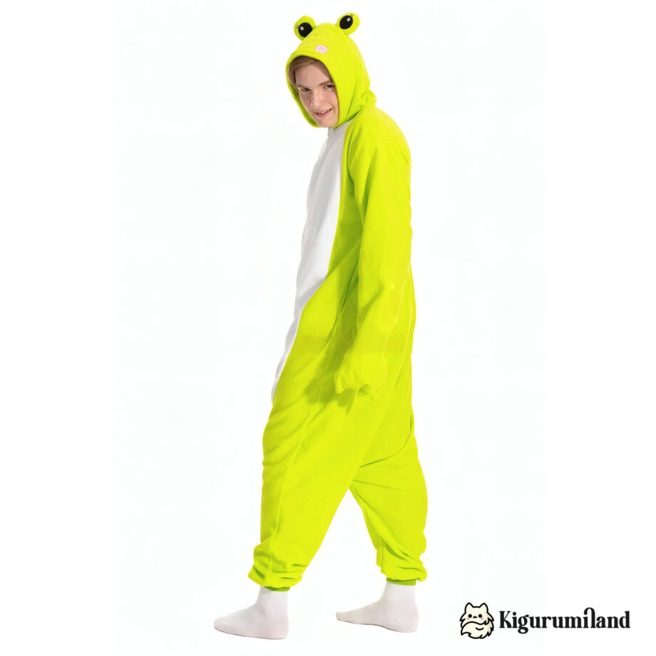 kigurumi grenouille homme cote