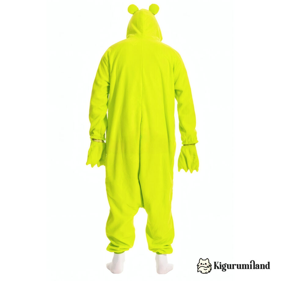 kigurumi grenouille homme dos