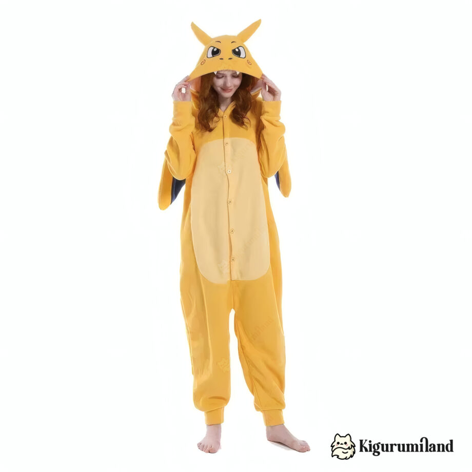 kigurumi pokemon dracaufeu face