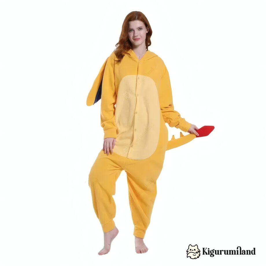 kigurumi pokemon dracaufeu face sans capuche