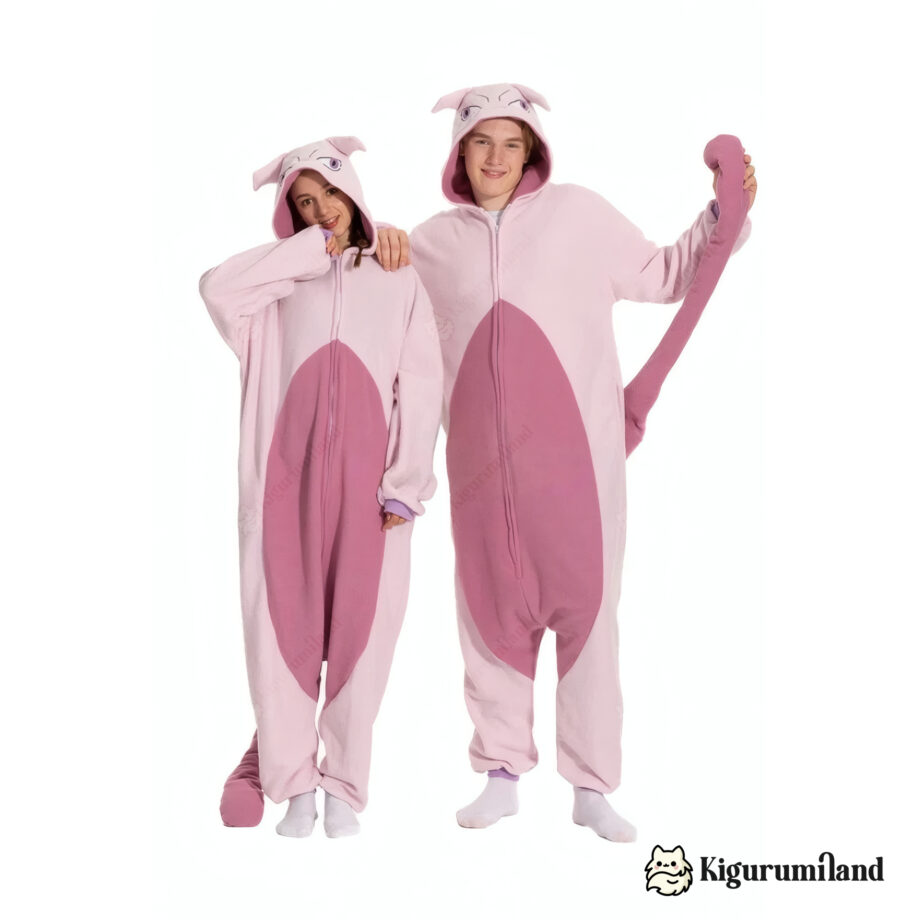 kigurumi pokemon mewtwo couple face