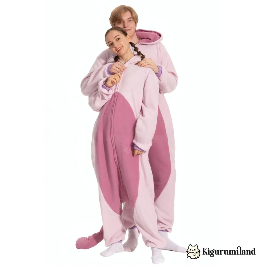 kigurumi pokemon mewtwo couple face casual