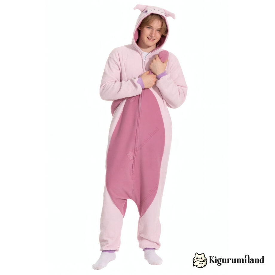 kigurumi pokemon mewtwo homme face casual