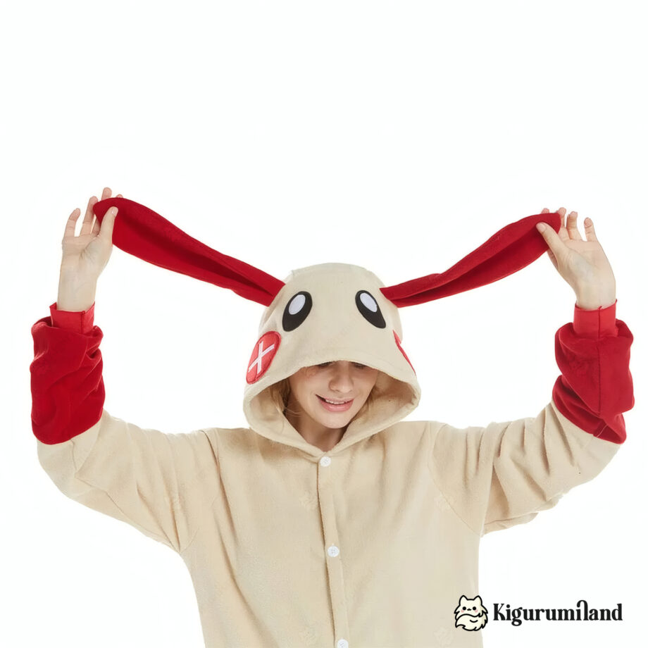 kigurumi pokemon posipi detail capuche