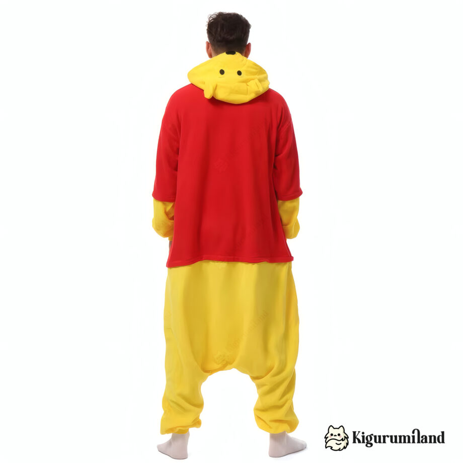 kigurumi winnie l ourson dos