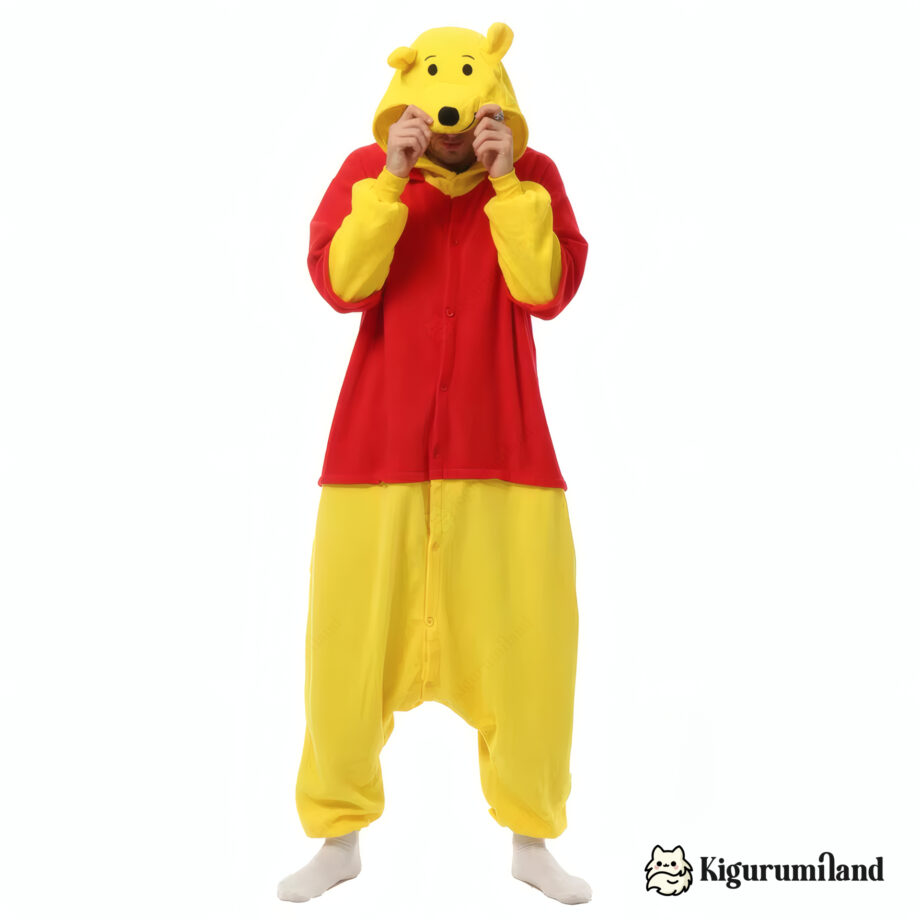 kigurumi winnie l ourson face